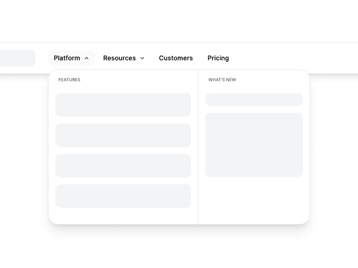 Floating Navbar craft cover