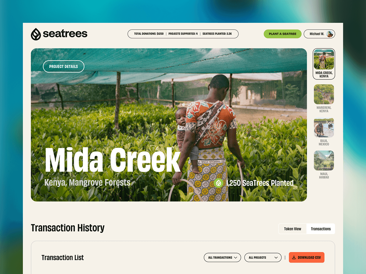 Seatrees project cover